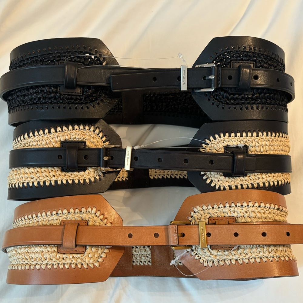 Michael Kors Rafia Belts